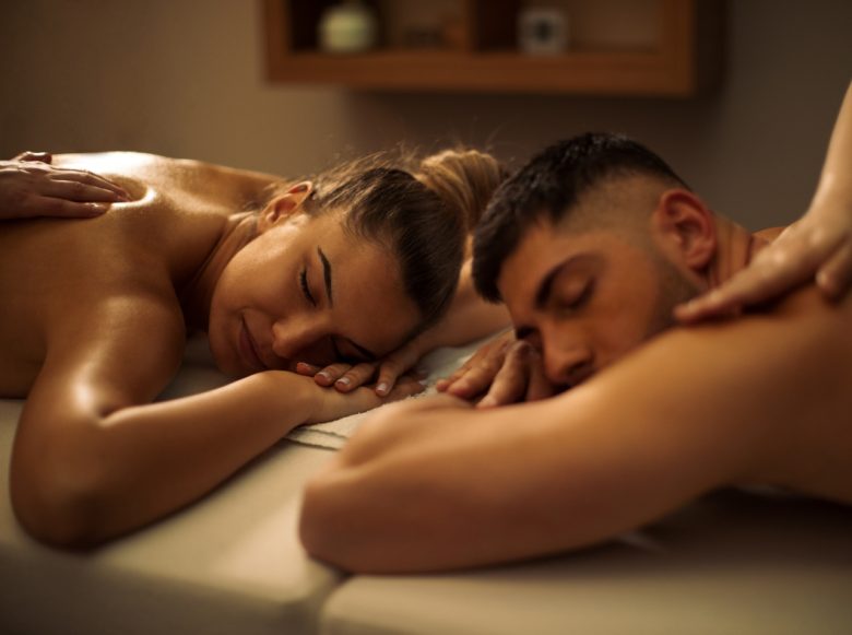 sensual massage couple